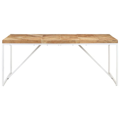 Dining Table 180x90x76 cm Solid Acacia and Mango Wood