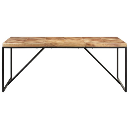 Dining Table 180x90x76 cm Solid Acacia and Mango Wood