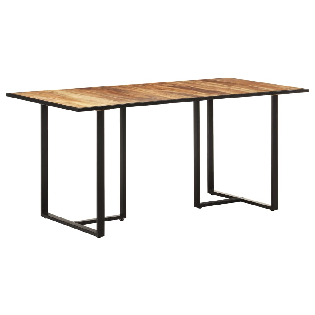 Dining Table 160 cm Rough Mango Wood