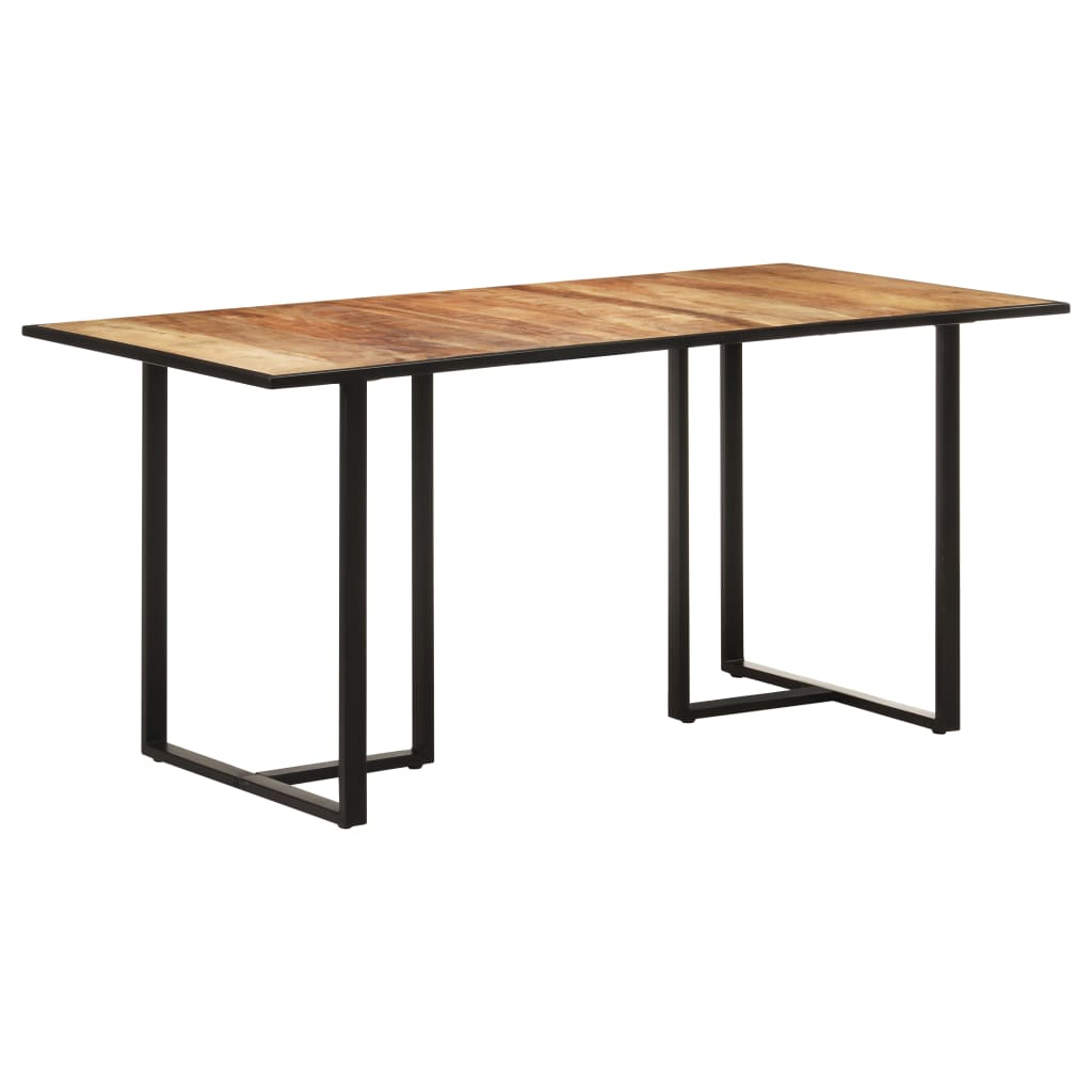 Dining Table 160 cm Rough Mango Wood