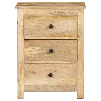 Bedside Cabinet 45x35x60 cm Solid Mango Wood