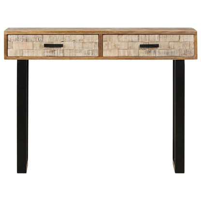 Console Table 100x30x75 cm Solid Mango Wood