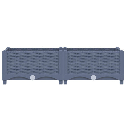 Raised Bed 80x40x23 cm Polypropylene