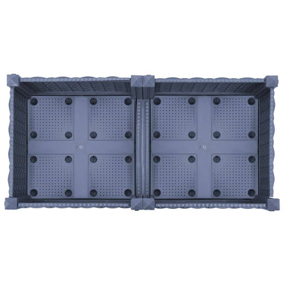 Raised Bed 80x40x23 cm Polypropylene