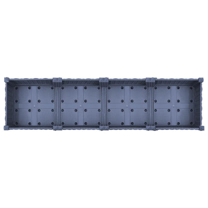Raised Bed 160x40x23 cm Polypropylene