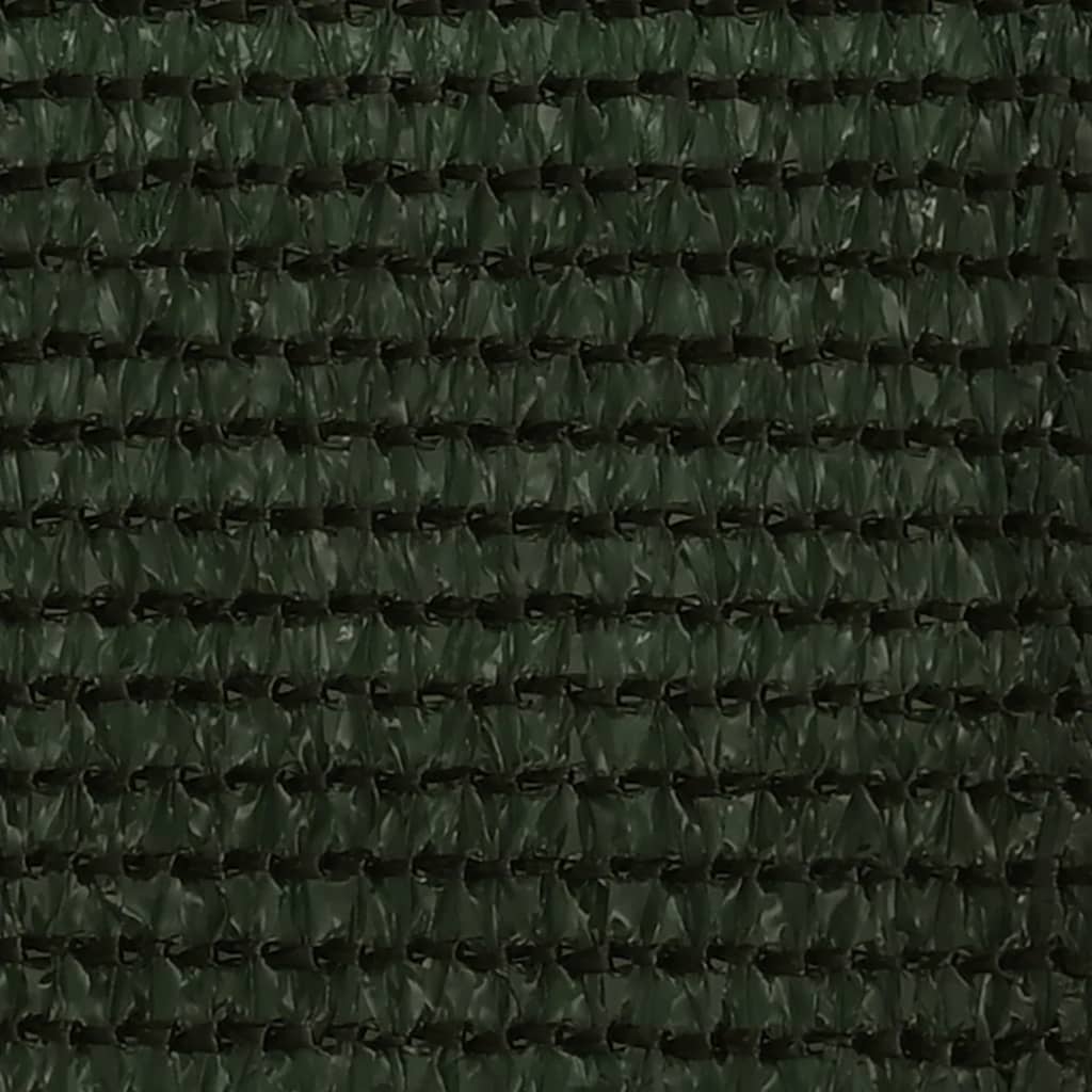 Balcony Screen Dark Green 75x600 cm HDPE