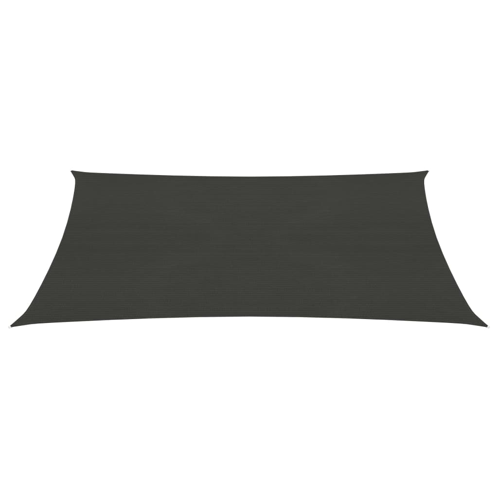 Sunshade Sail HDPE 2x3.5 m Anthracite