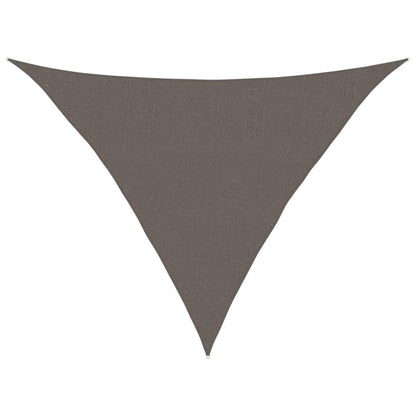 Sunshade Sail 160 g/m² Anthracite 2.5x2.5x3.5 m HDPE