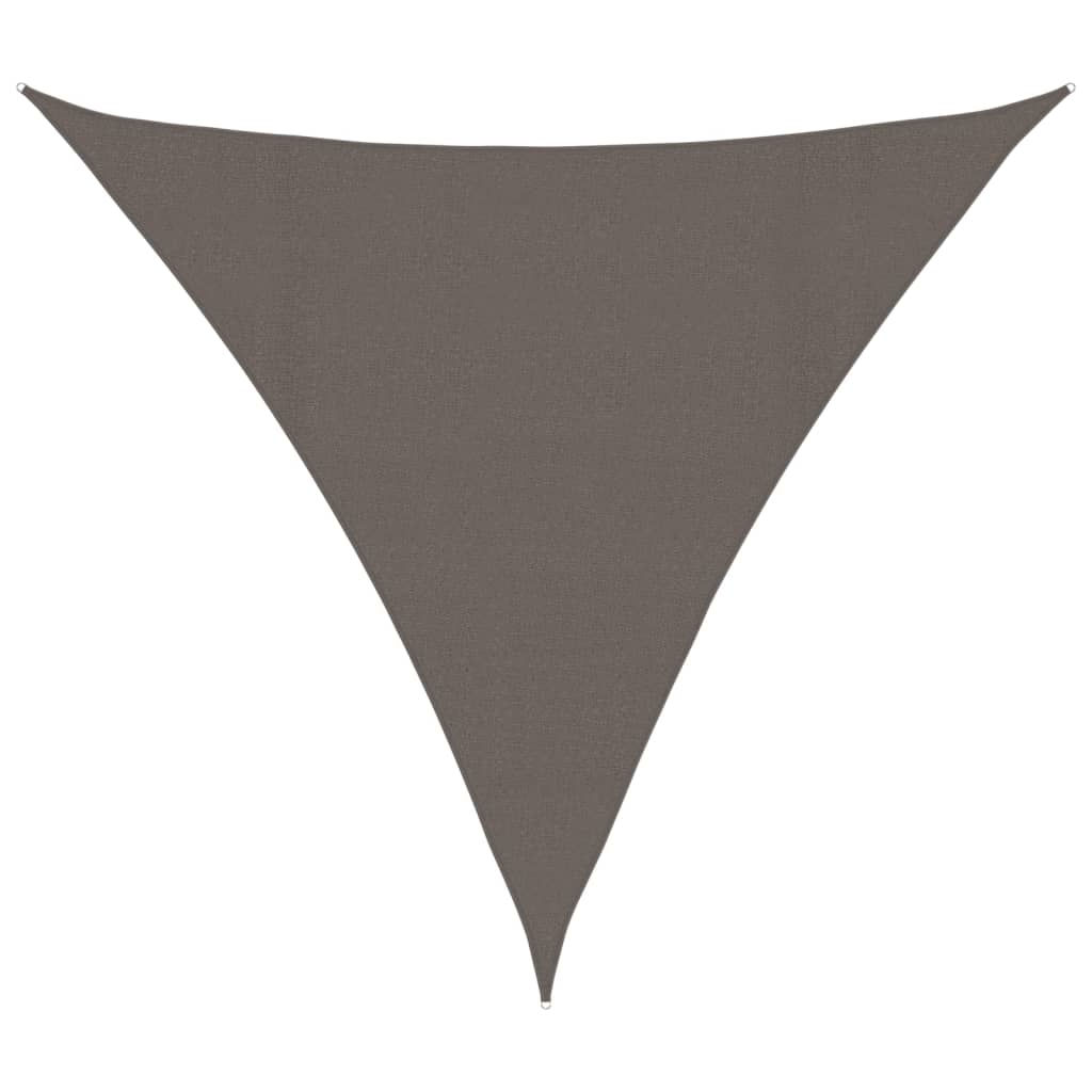 Sunshade Sail 160 g/m² Anthracite 4.5x4.5x4.5 m HDPE