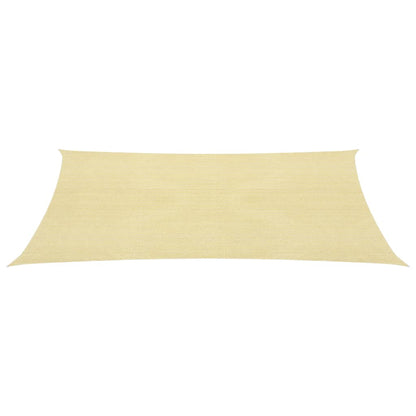 Sunshade Sail 160 g/m² Beige 3x4.5 m HDPE