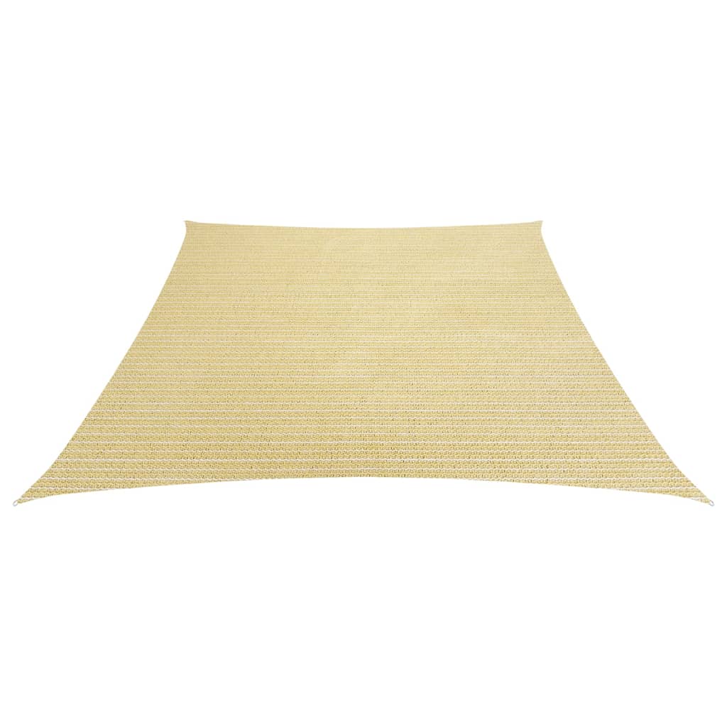 Sunshade Sail 160 g/m² Beige 4/5x3 m HDPE