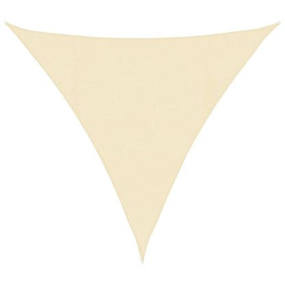 Sunshade Sail 160 g/m² Cream 4x4x4 m HDPE