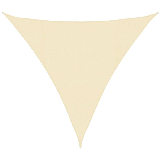 Sunshade Sail 160 g/m² Cream 4x4x4 m HDPE