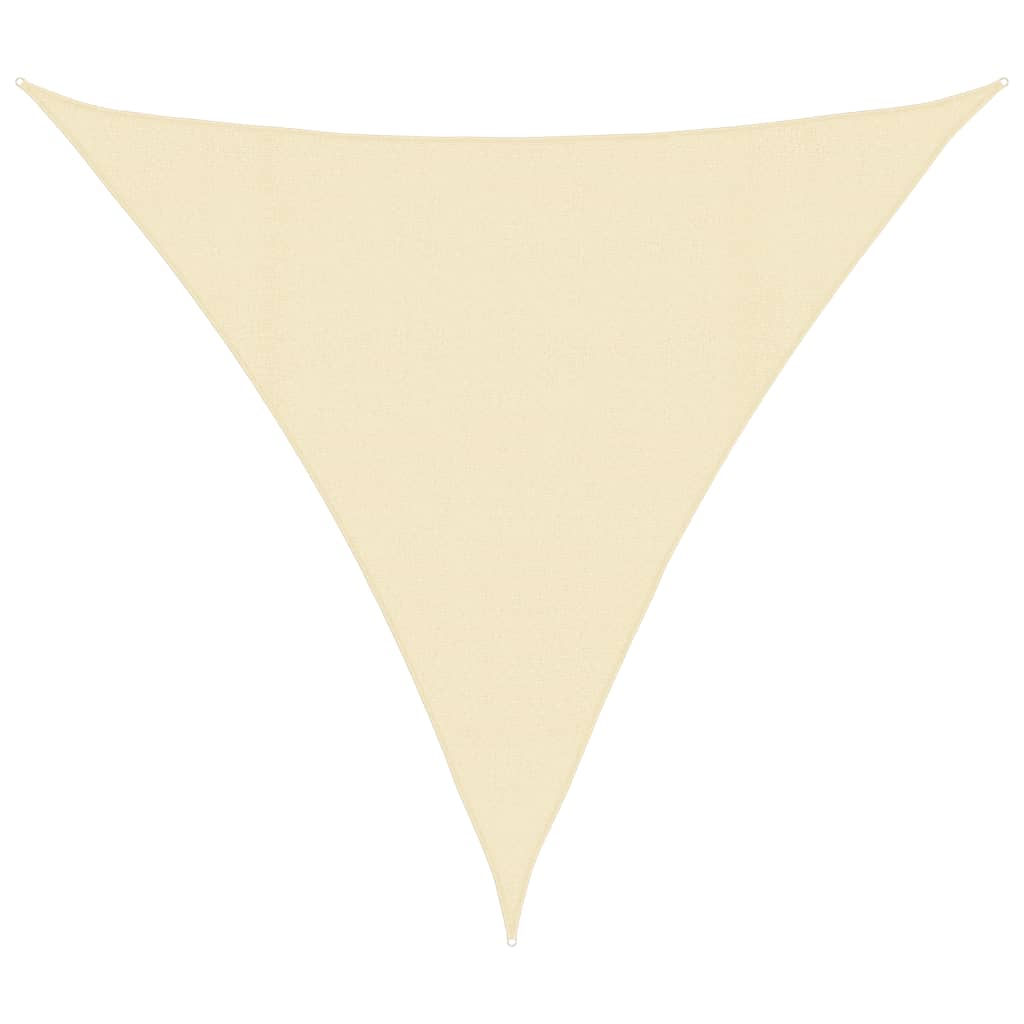 Sunshade Sail 160 g/m² Cream 4x4x4 m HDPE