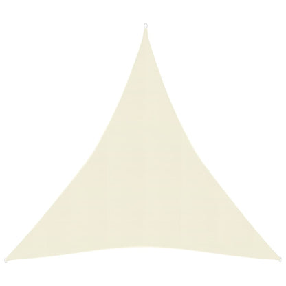 Sunshade Sail 160 g/m² Cream 4x5x5 m HDPE