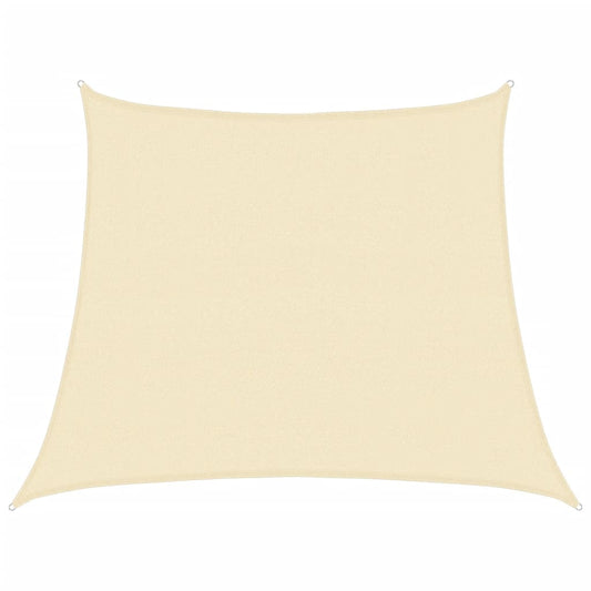 Sunshade Sail 160 g/m² Cream 3/4x3 m HDPE