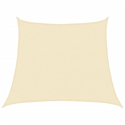 Sunshade Sail 160 g/m² Cream 3/4x3 m HDPE