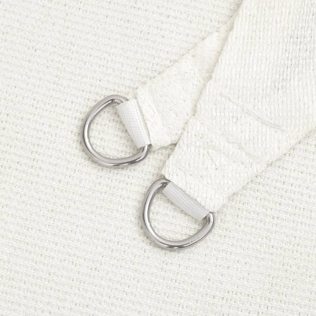 Sunshade Sail 160 g/m² White 2.5x5 m HDPE