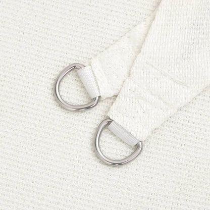 Sunshade Sail 160 g/m² White 2.5x5 m HDPE