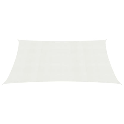 Sunshade Sail 160 g/m² White 3.5x4.5 m HDPE