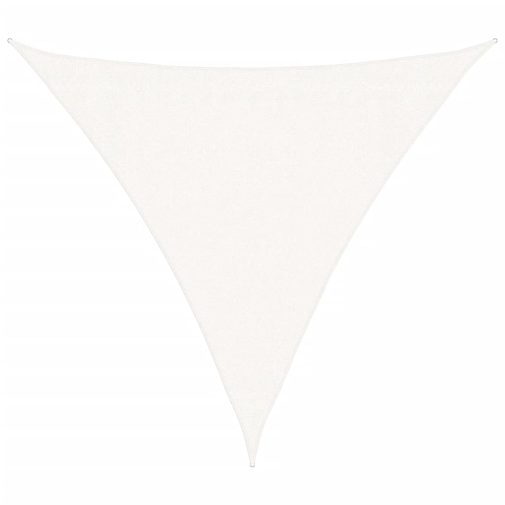 Sunshade Sail 160 g/m² White 3x3x3 m HDPE