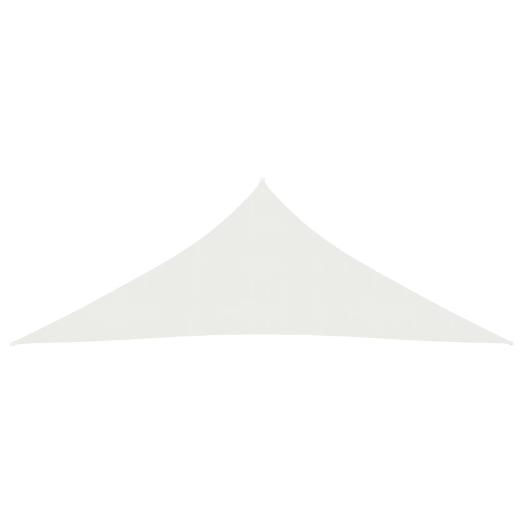 Sunshade Sail 160 g/m² White 3x3x3 m HDPE