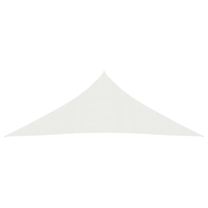 Sunshade Sail 160 g/m² White 3x3x3 m HDPE