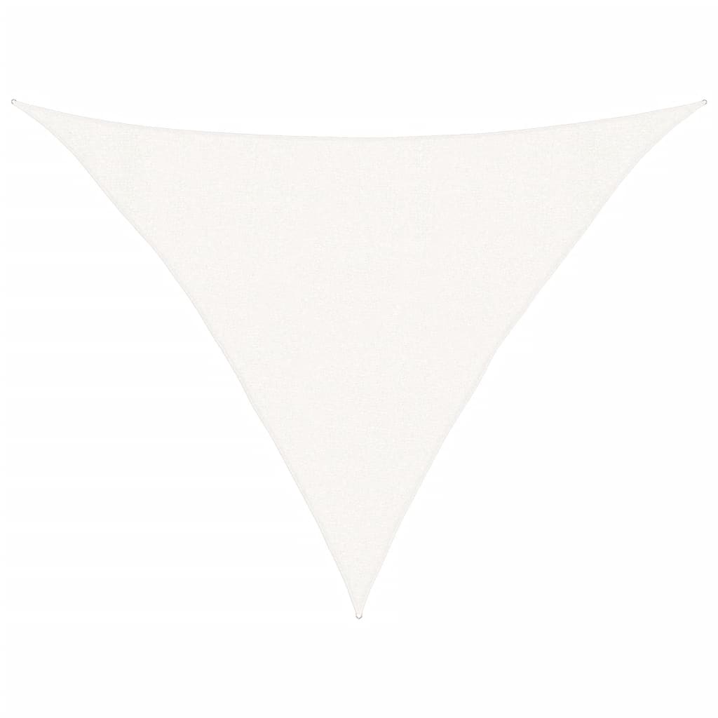 Sunshade Sail 160 g/m² White 3x3x4.2 m HDPE