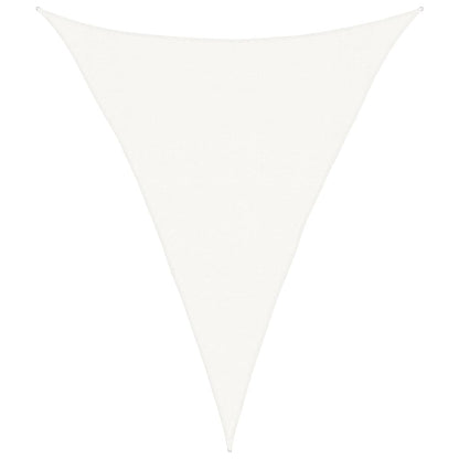 Sunshade Sail 160 g/m² White 3x4x4 m HDPE