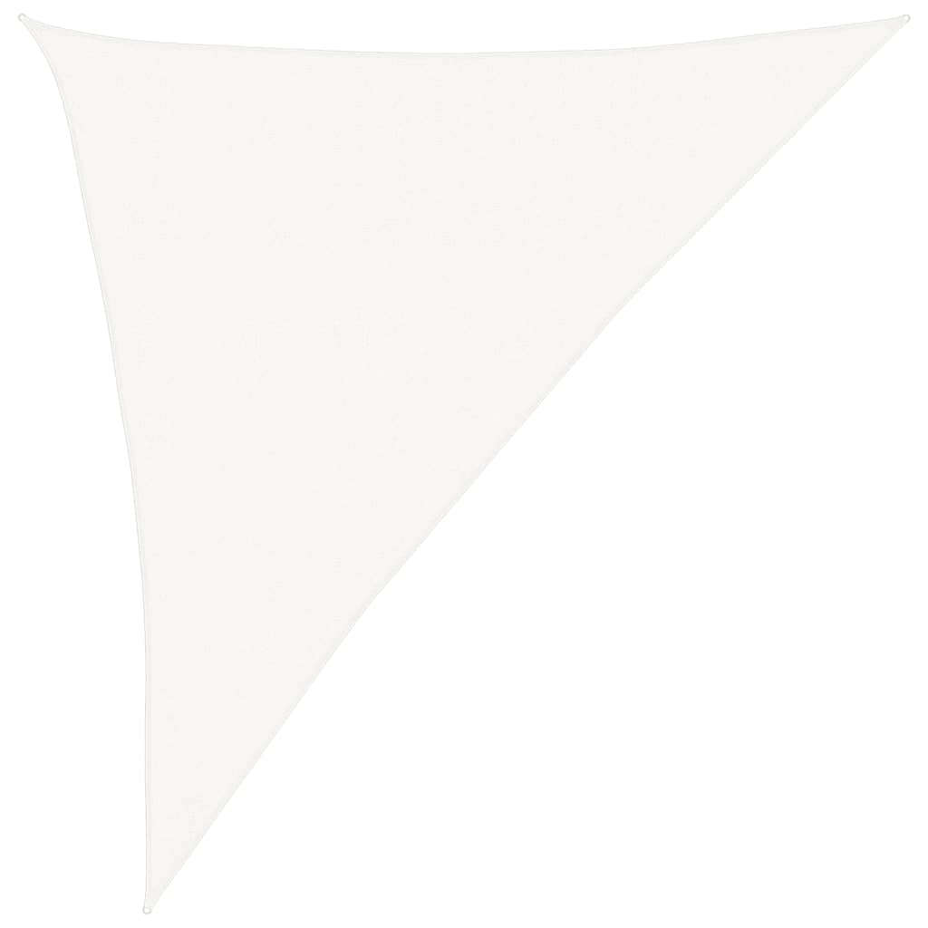 Sunshade Sail 160 g/m² White 3x4x5 m HDPE