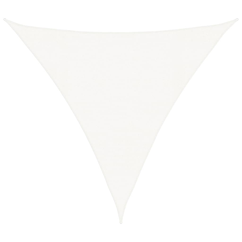 Sunshade Sail 160 g/m² White 4x4x4 m HDPE