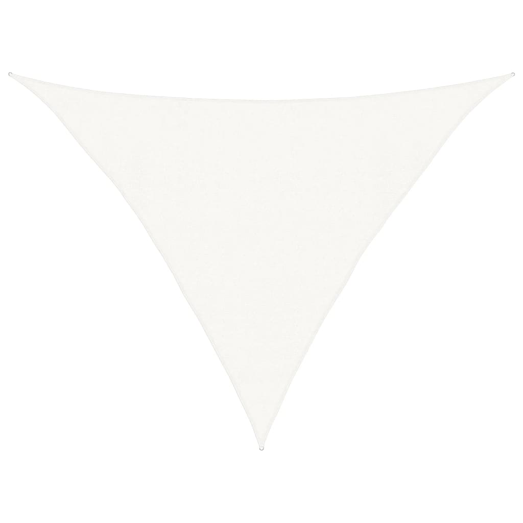 Sunshade Sail 160 g/m² White 4x4x5.8 m HDPE