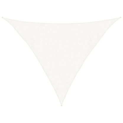 Sunshade Sail 160 g/m² White 4x4x5.8 m HDPE