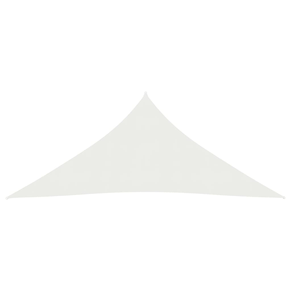 Sunshade Sail 160 g/m² White 5x6x6 m HDPE