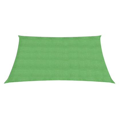 Sunshade Sail 160 g/m² Light Green 2x2 m HDPE