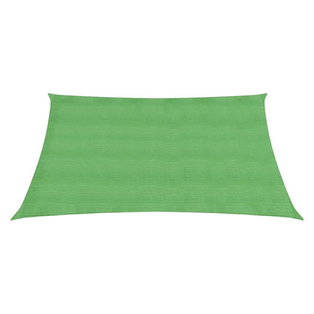 Sunshade Sail 160 g/m² Light Green 4x4 m HDPE