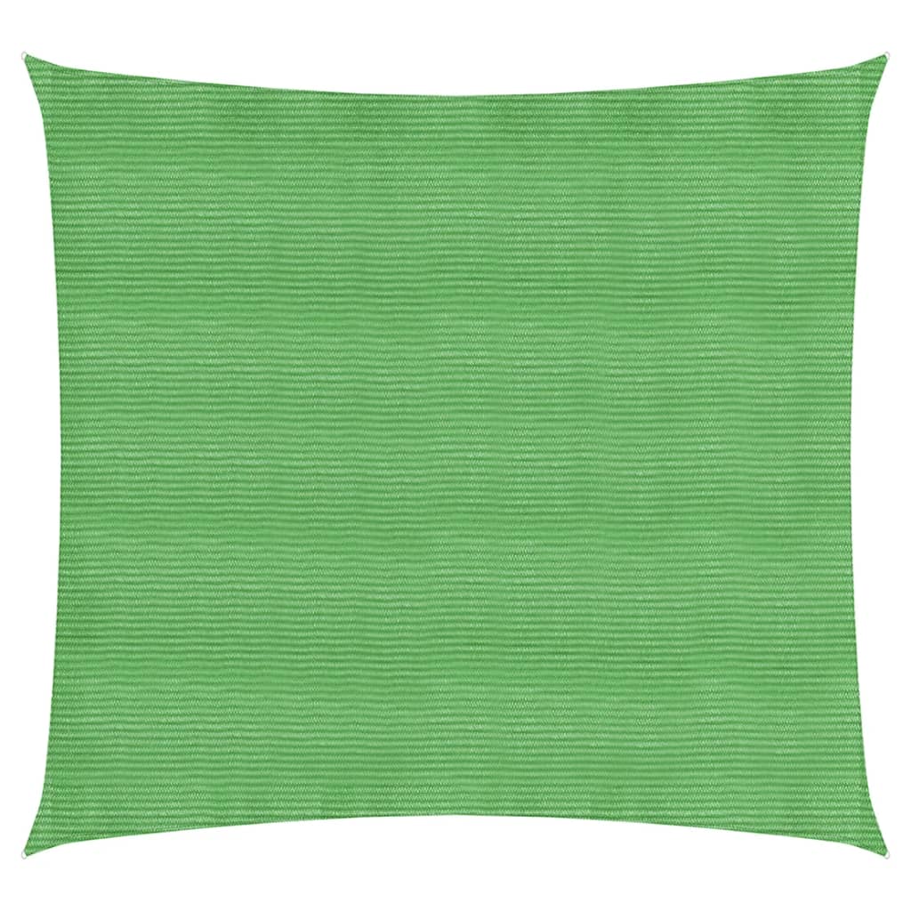 Sunshade Sail 160 g/m² Light Green 2x2.5 m HDPE