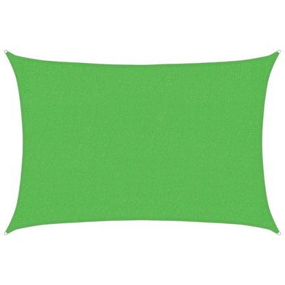 Sunshade Sail 160 g/m² Light Green 2x3 m HDPE