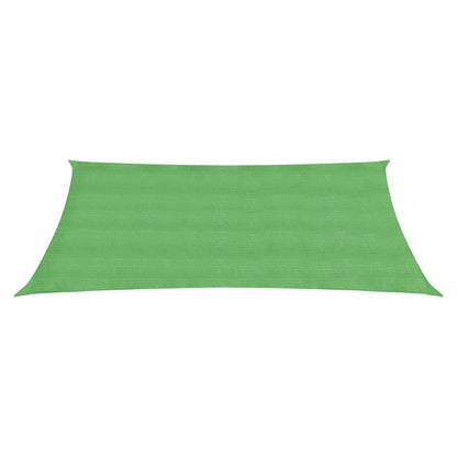 Sunshade Sail 160 g/m² Rectangular Light Green 2x3.5 m HDPE