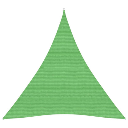 Sunshade Sail 160 g/m² Light Green 3x4x4 m HDPE