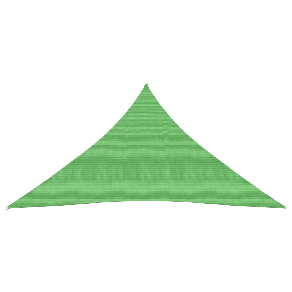 Sunshade Sail 160 g/m² Light Green 3x4x4 m HDPE