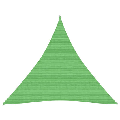 Sunshade Sail 160 g/m² Light Green 4x4x4 m HDPE