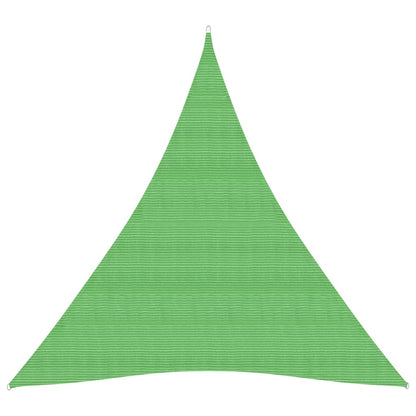 Sunshade Sail 160 g/m² Light Green 5x6x6 m HDPE