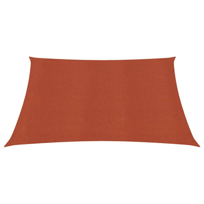 Sunshade Sail 160 g/m² Terracotta 2x2.5 m HDPE