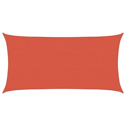 Sunshade Sail 160 g/m² Terracotta 2x3.5 m HDPE