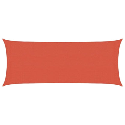Sunshade Sail 160 g/m² Terracotta 2x5 m HDPE