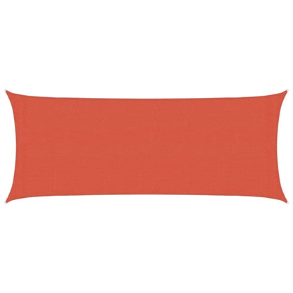 Sunshade Sail 160 g/m² Terracotta 2x5 m HDPE