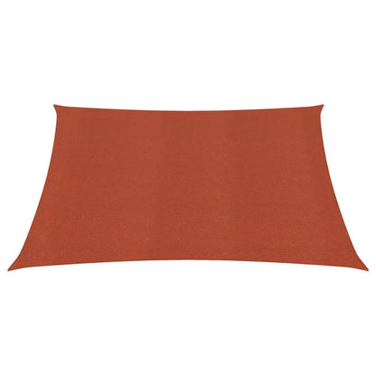 Sunshade Sail 160 g/m² Terracotta 2.5x3 m HDPE