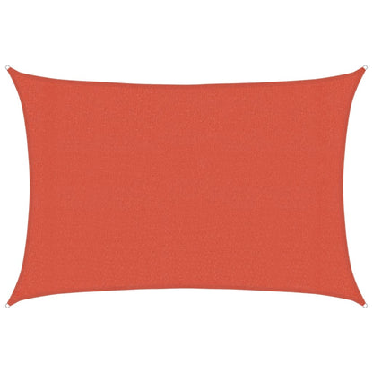 Sunshade Sail 160 g/m² Terracotta 3x5 m HDPE