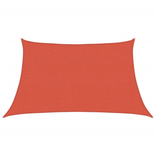 Sunshade Sail 160 g/m² Terracotta 3/4x2 m HDPE